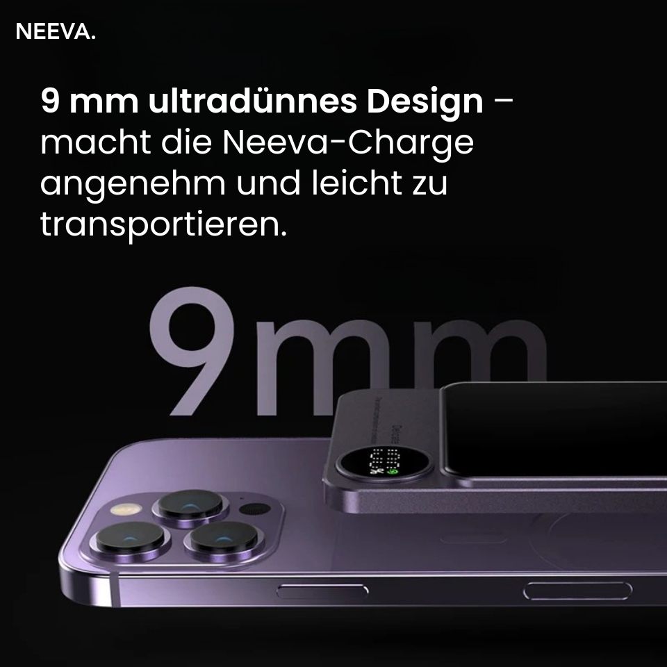 Neeva - Charge Magnetische Powerbank für unterwegs