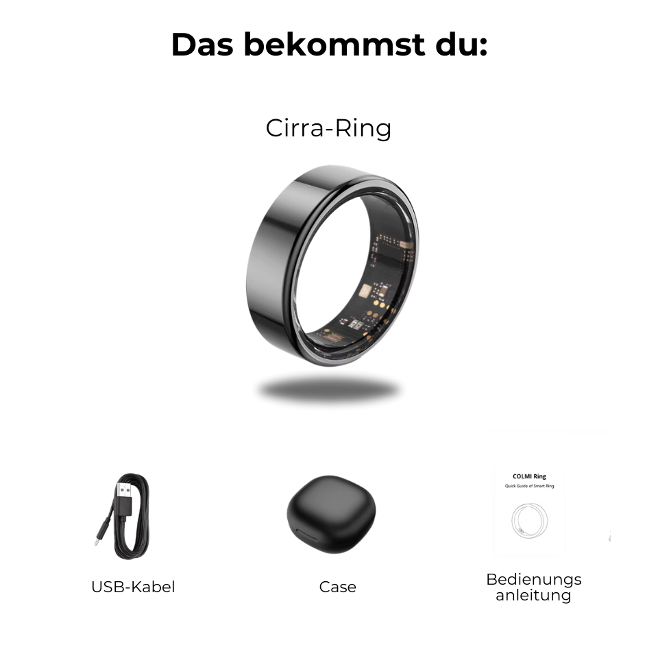 Cirra - Edelstahl Smart Ring