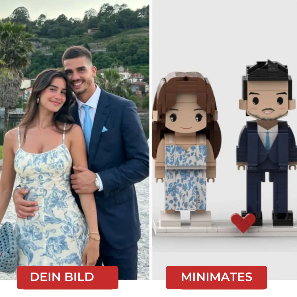 MiniMates - Personalisierbare Klötzchen-Figur