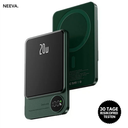 Neeva - Charge Magnetische Powerbank für unterwegs