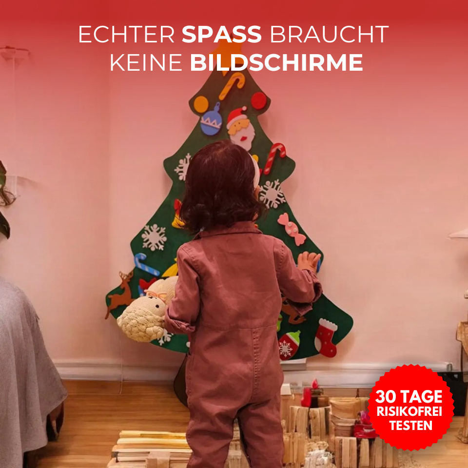 Tannolino - Filz Kinder Weihnachtsbaum