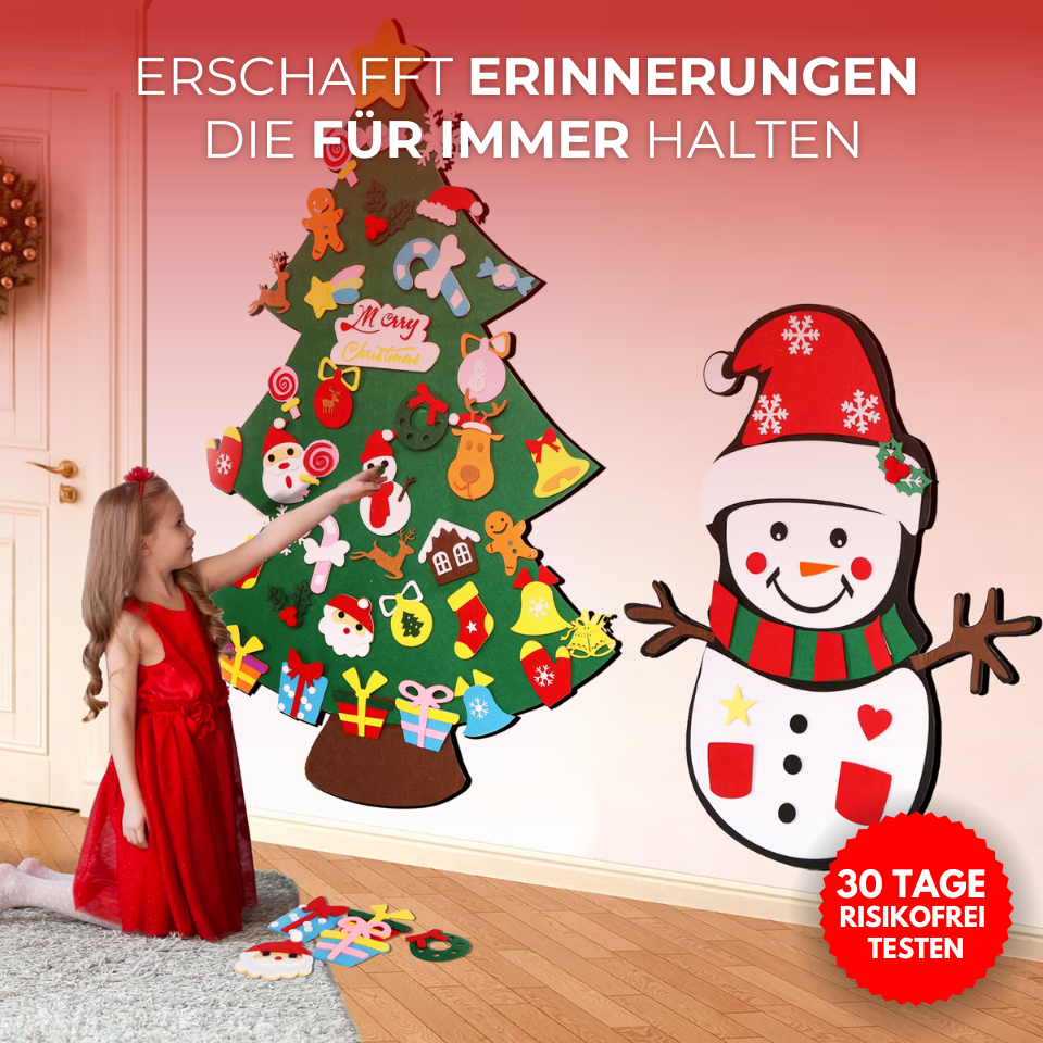 Tannolino - Filz Kinder Weihnachtsbaum